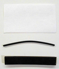 paper wipe for automated needle cleaner